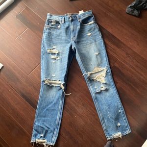 ABERCROMBIE Boyfriend medium rise